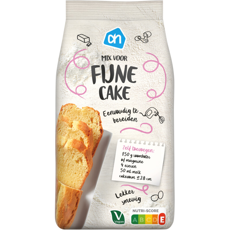 Een afbeelding van AH Mix voor fijne cake