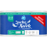 Een afbeelding van AH Toiletpapier 3-laags 12=18 rollen