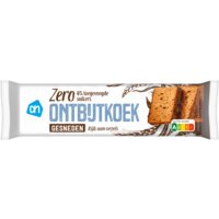 Een afbeelding van AH Ontbijtkoek zero gesneden
