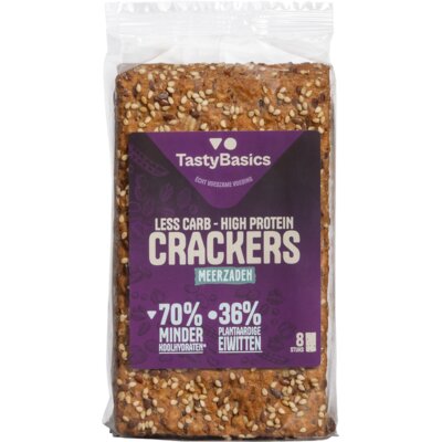 TastyBasics Low carb-high protein cracker meerzaden bestellen | Albert Heijn