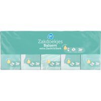 Een afbeelding van AH Zakdoekjes balsem