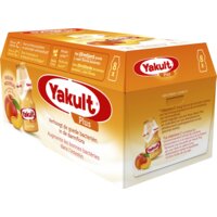 Een afbeelding van Yakult Plus perziksmaak 8-pack