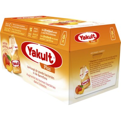 pdp-image-Yakult Plus perziksmaak 8-pack