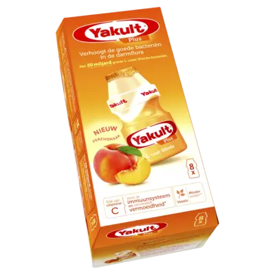 pdp-image-Yakult Plus perziksmaak 8-pack