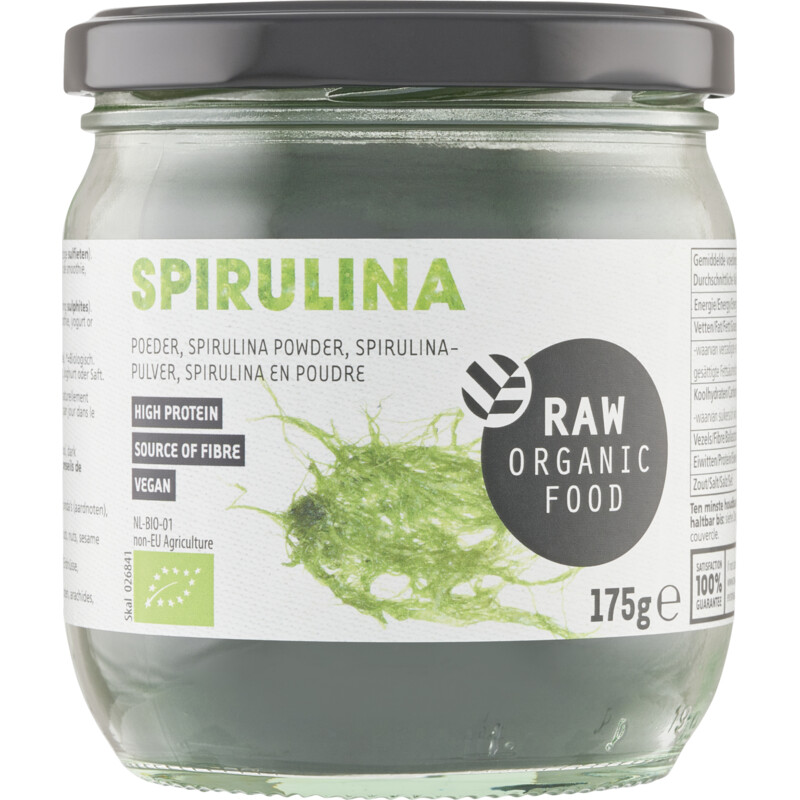Een afbeelding van Raw Organic Food Spirulinapoeder