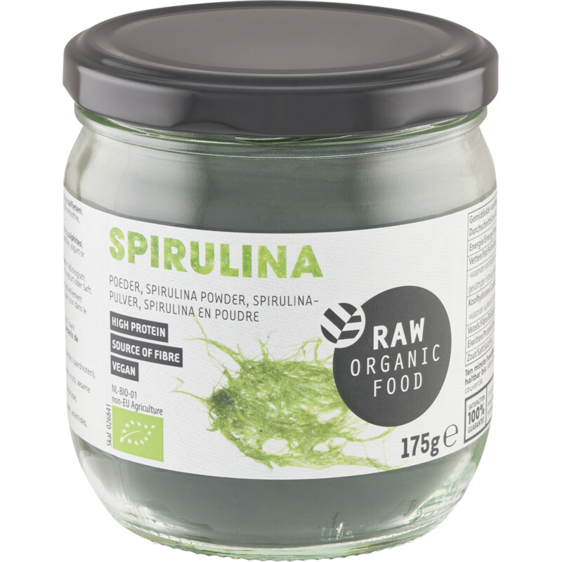 Een afbeelding van Raw Organic Food Spirulinapoeder