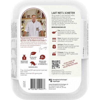 pdp-image-Vegetarische Slager Vegan auf wieder schnitzel
