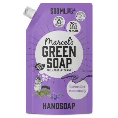 pdp-image-Marcel's Green Soap Handzeep lavender & rosemary navulling