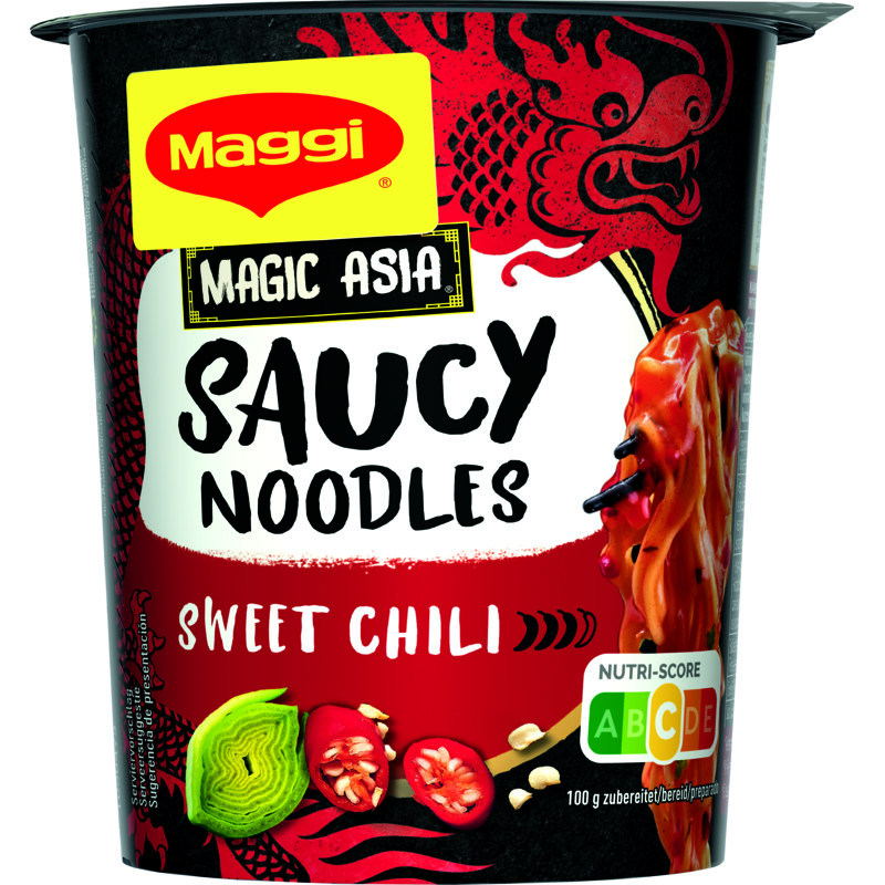 Een afbeelding van Maggi Saucy noodles sweet chilli