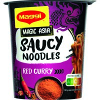 Een afbeelding van Maggi Saucy noodles red curry