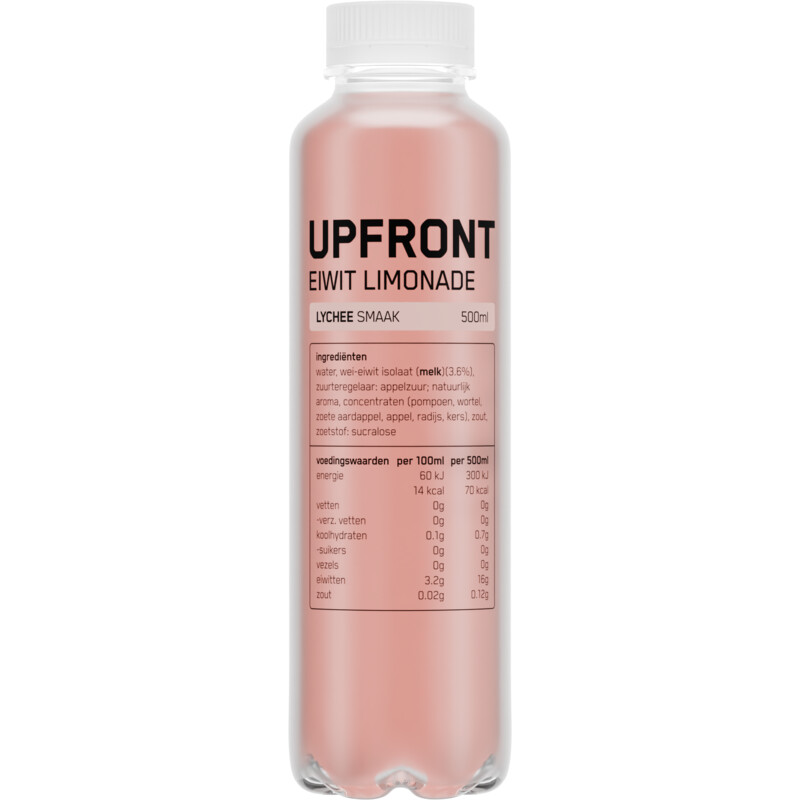 Een afbeelding van Upfront Eiwit limonade lychee
