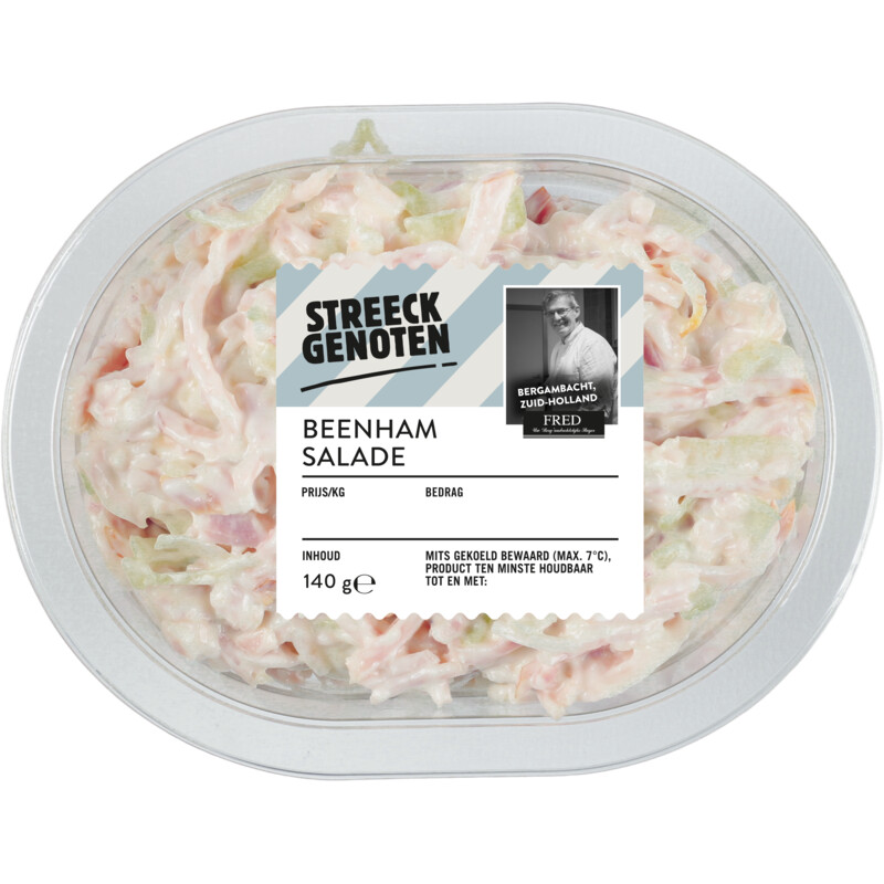 Een afbeelding van Streeckgenoten Beenhamsalade