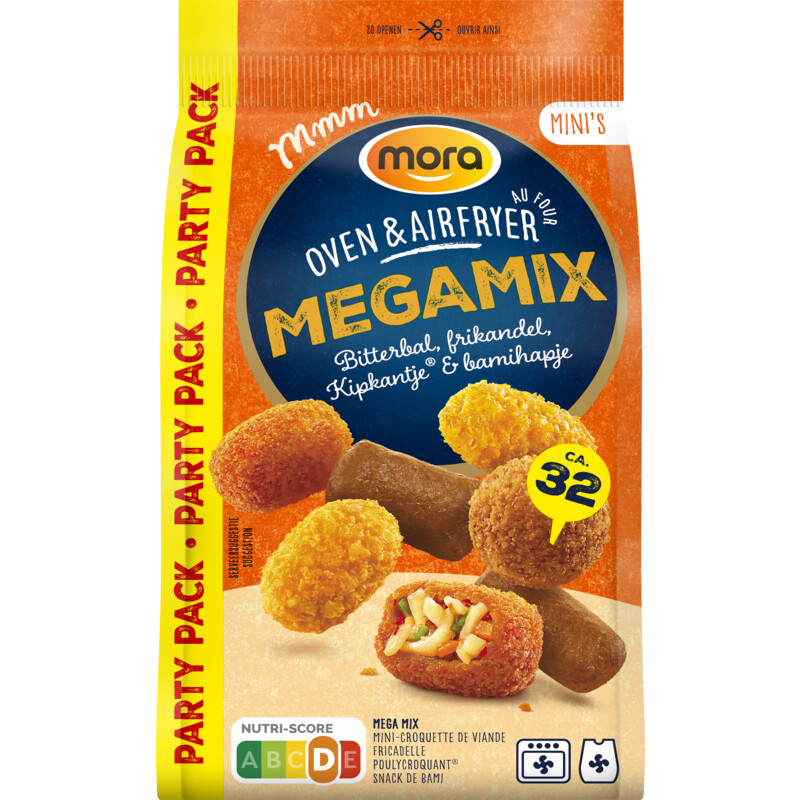 Een afbeelding van Mora Oven & airfryer mega mix party pack