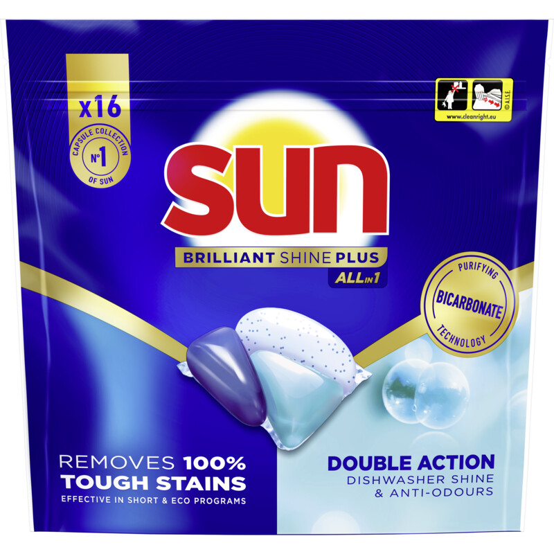 Sun Bicarbonate vaatwascapsules