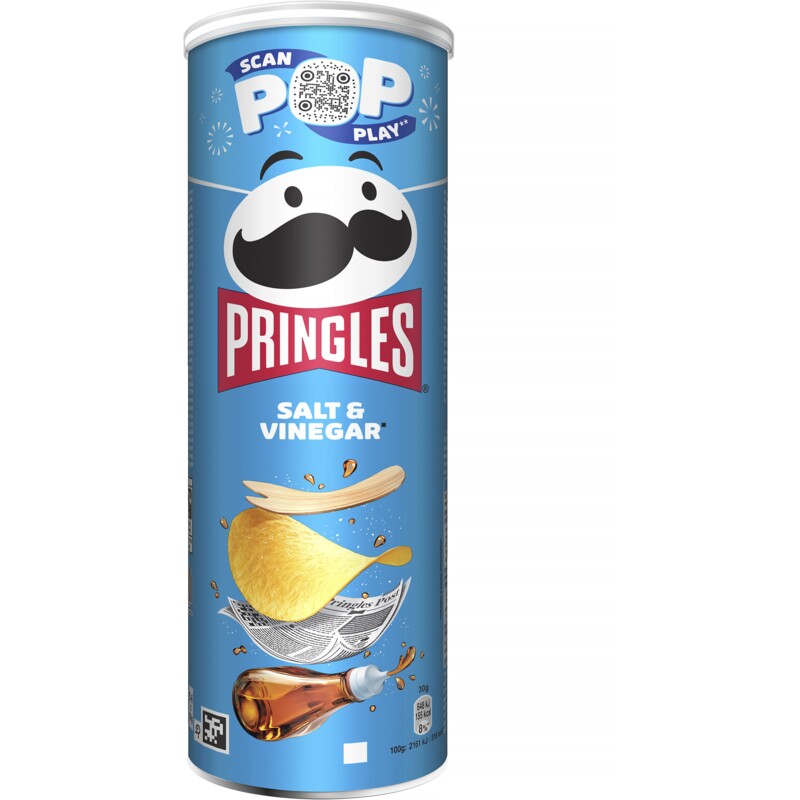 Een afbeelding van Pringles Salt & vinegar
