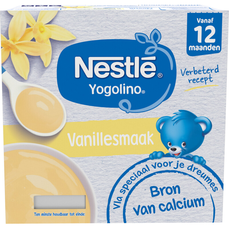 Een afbeelding van Nestlé Yogolino vanillesmaak 12m+
