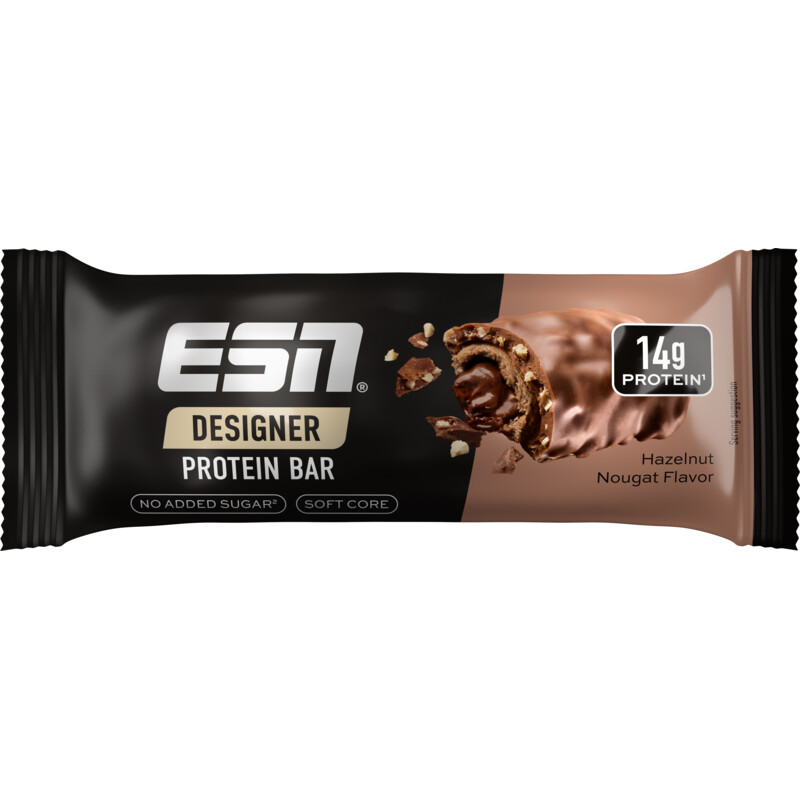 Een afbeelding van ESN Designer protein bar hazelnut nougat