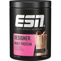 Een afbeelding van ESN Designer whey protein dark cookies
