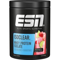 Een afbeelding van ESN Isoclear whey protein strawberry lime