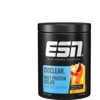 Een afbeelding van ESN Isoclear whey protein mango peach