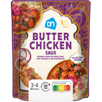 Een afbeelding van AH Butter chicken saus