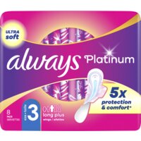 Een afbeelding van Always Platinum night maandverband