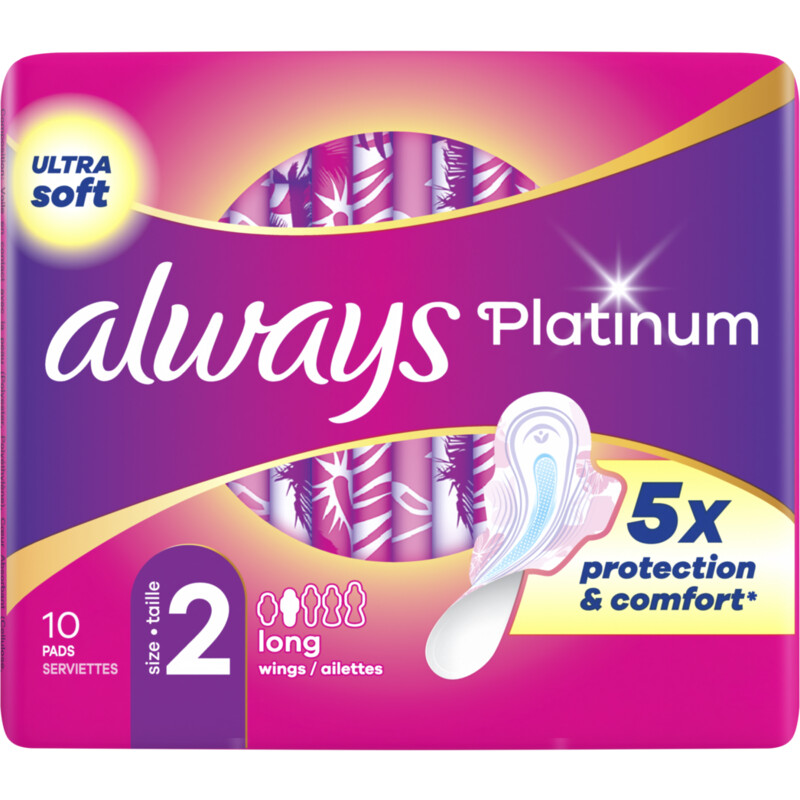 Een afbeelding van Always Platinum ultra long maandverband