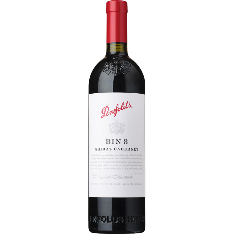 Een afbeelding van Penfolds Bin 8 cabernet shiraz