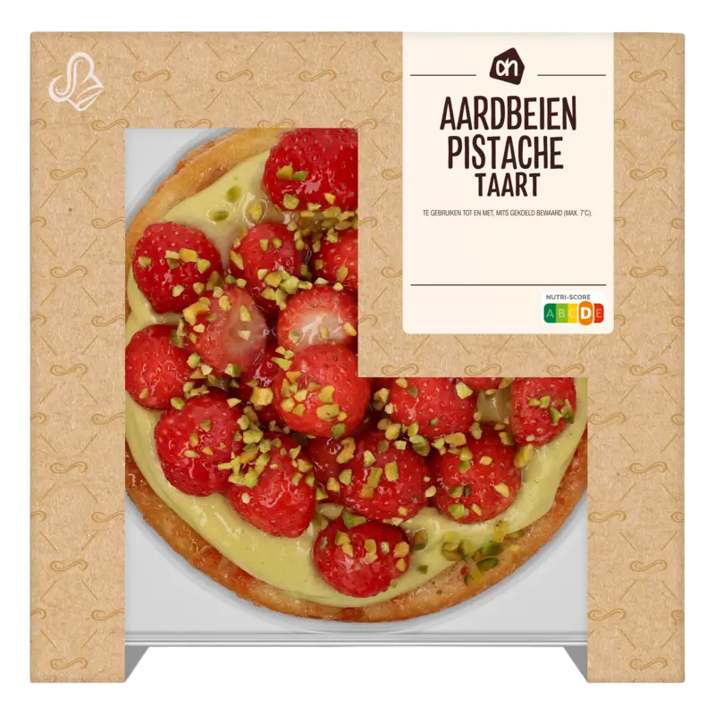 AH Aardbeien pistachetaart