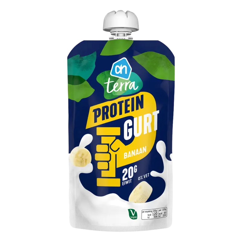 AH Terra Plantaardig protein gurt banaan