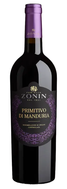 Zonin Primitivo di manduria bel