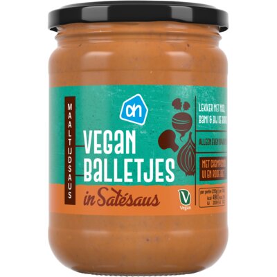 pdp-image-AH Vegan balletjes in satesaus