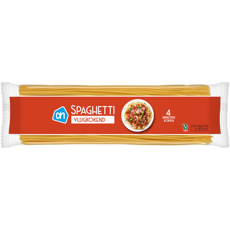Een afbeelding van AH Spaghetti vlugkokend