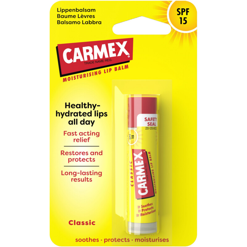 Een afbeelding van Carmex Lipbalm classic stick