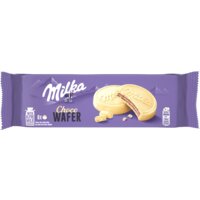 Een afbeelding van Milka Choco wafels met witte chocolade