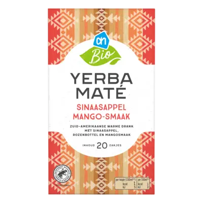 pdp-image-AH Biologisch Yerba mate sinaasappel mangosmaak