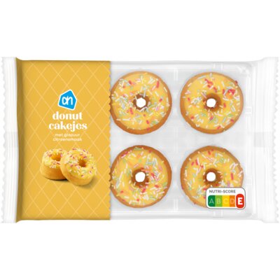 pdp-image-AH Donut cakejes met glazuur citroensmaak