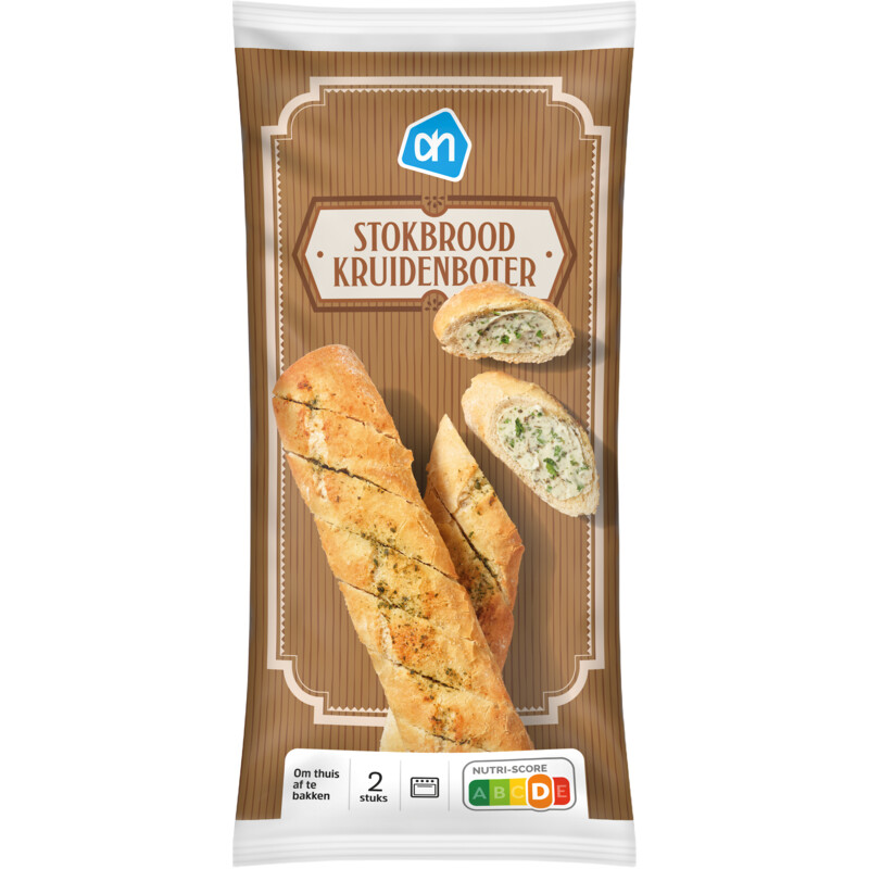 Een afbeelding van AH Stokbrood kruidenboter
