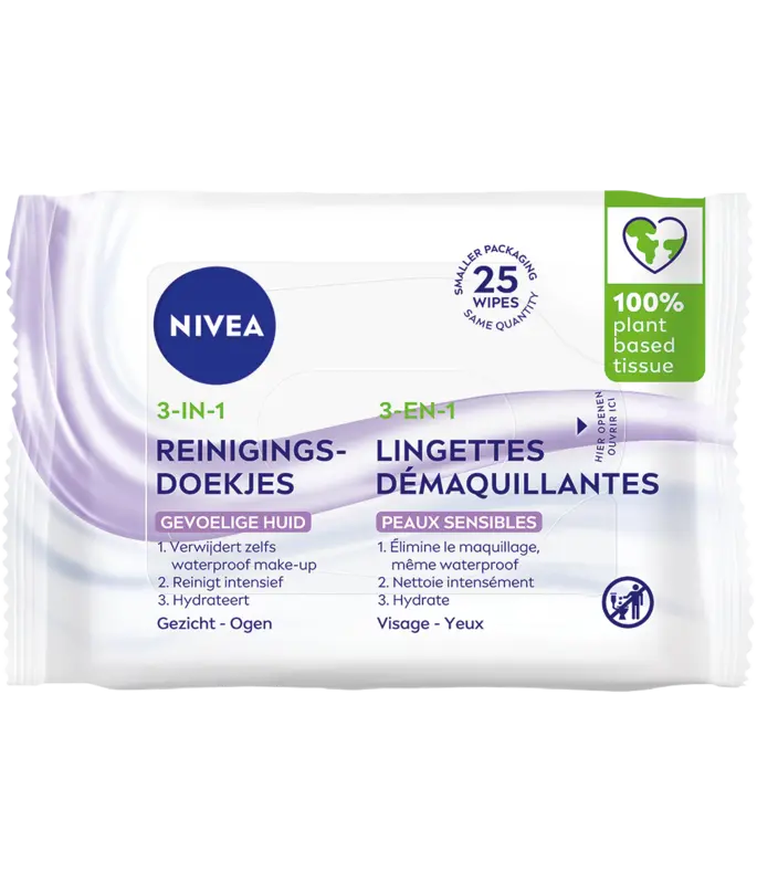 NIVEA Sensitive reinigingsdoekjes