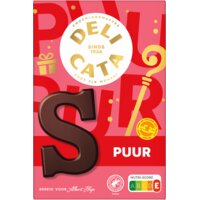 Een afbeelding van Delicata Chocoladeletter puur