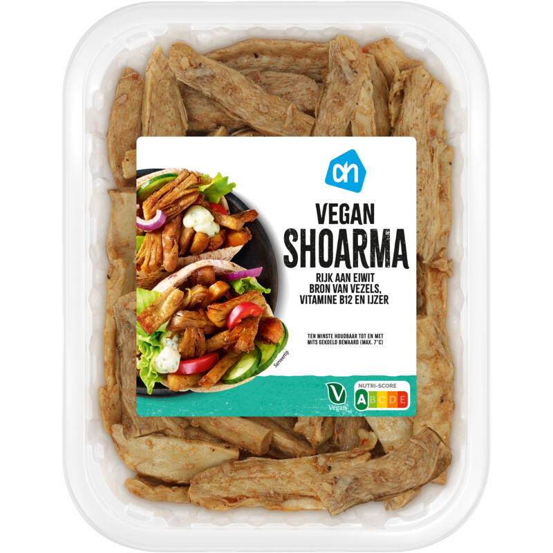 Een afbeelding van AH Vegan shoarma