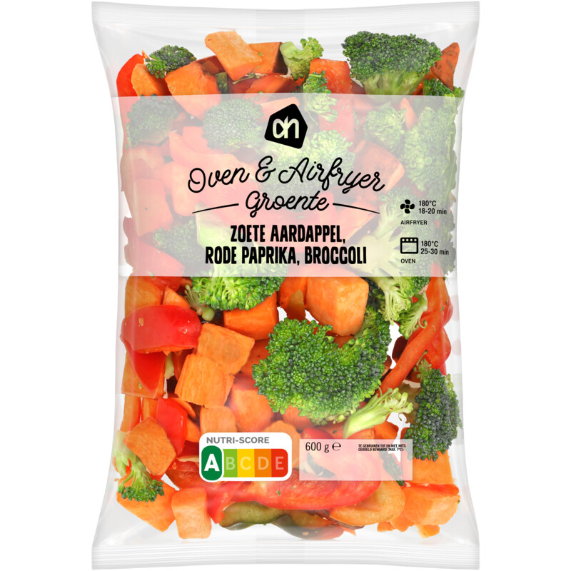Een afbeelding van AH Oven & airfryer groente zoete aardappel