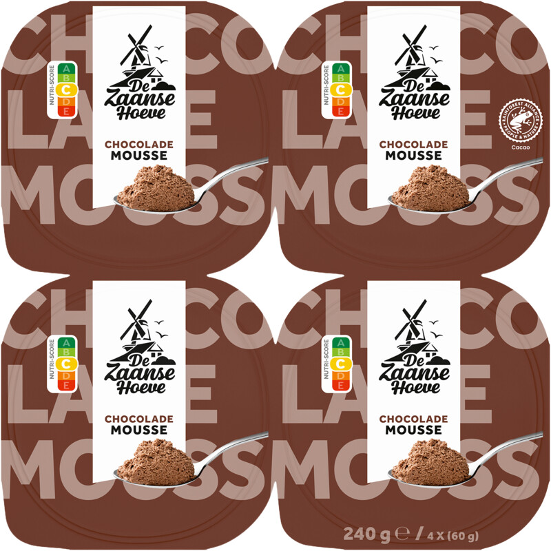 Een afbeelding van De Zaanse Hoeve Chocolade mousse