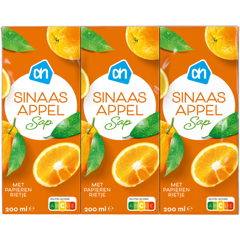 Een afbeelding van AH Sinaasappelsap 6-pack