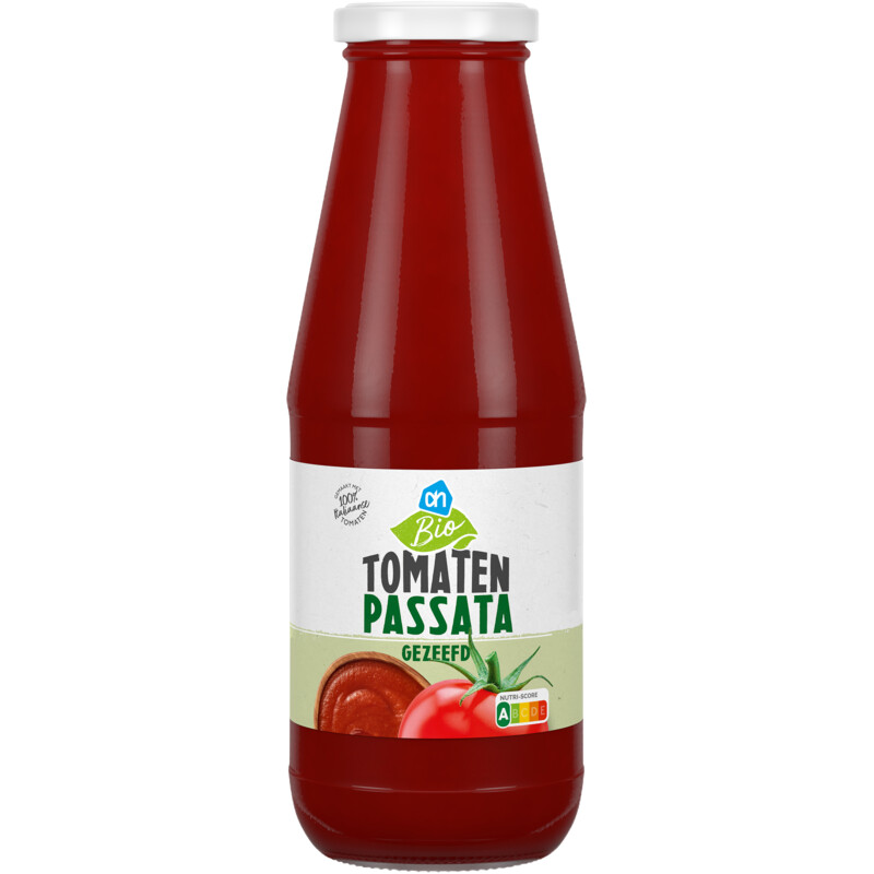 Een afbeelding van AH Biologisch Tomaten passata gezeefd