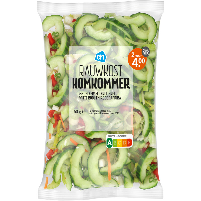 Een afbeelding van AH Rauwkost komkommer