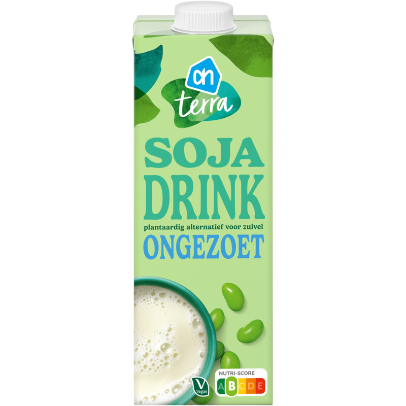 Een afbeelding van AH Terra Plantaardige sojadrink ongezoet