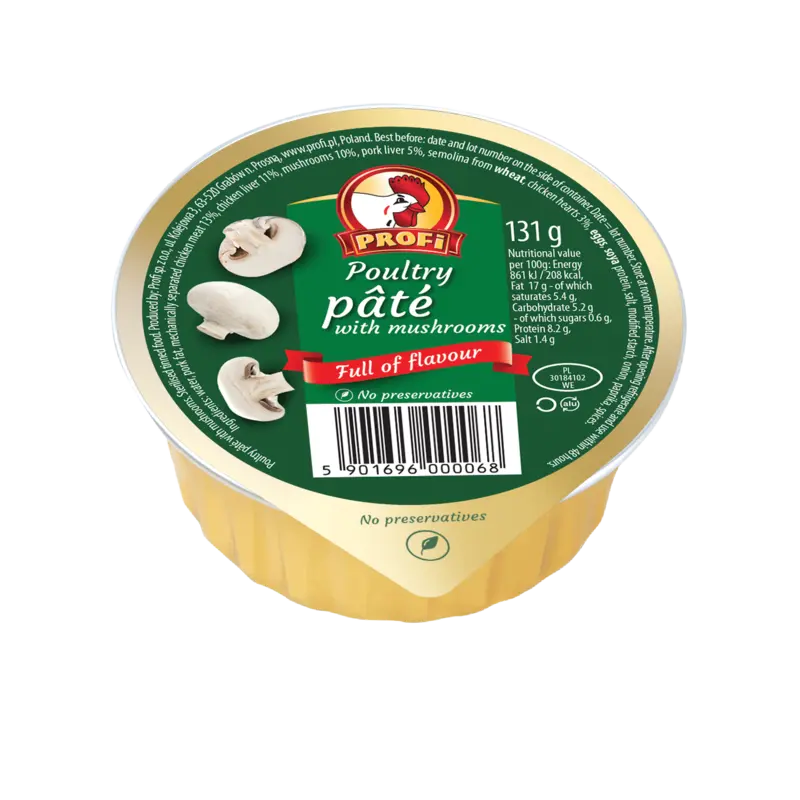 Profi Pasztet z pieczarkami