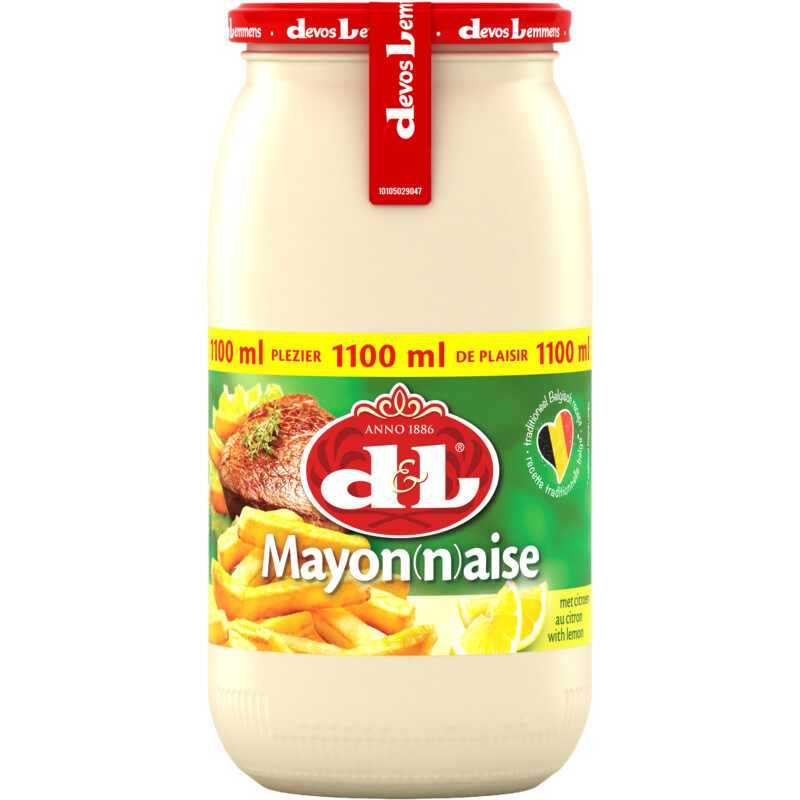 Een afbeelding van D&L Mayonaise citroen bel