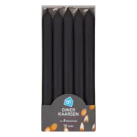 AH Dinerkaars zwart 8 uur zwart